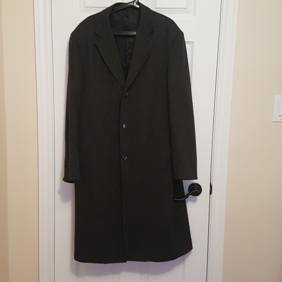 Men's luxury wool long coat Verri - Picture 1 of 9
